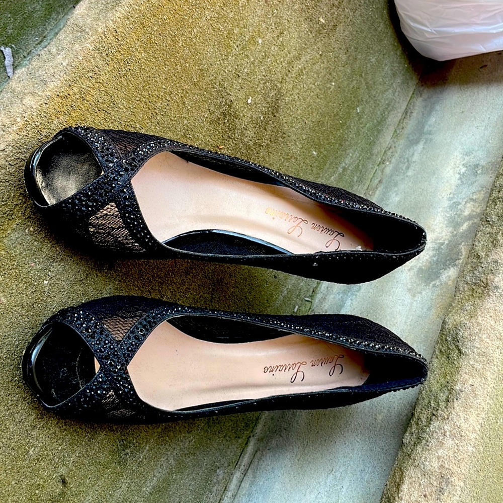 Black heels